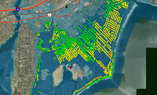 Data Viewer map image