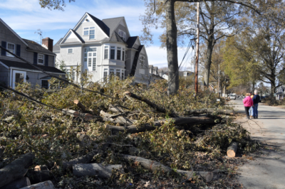 Fairfield down power lines